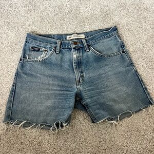Medium wash Lee Jean shorts
